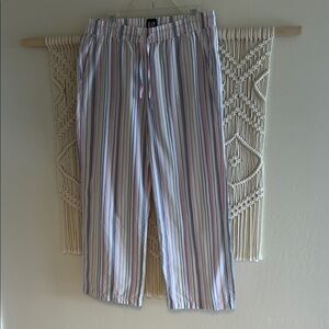 GAP Women's Multicolor Striped Pajama Pants